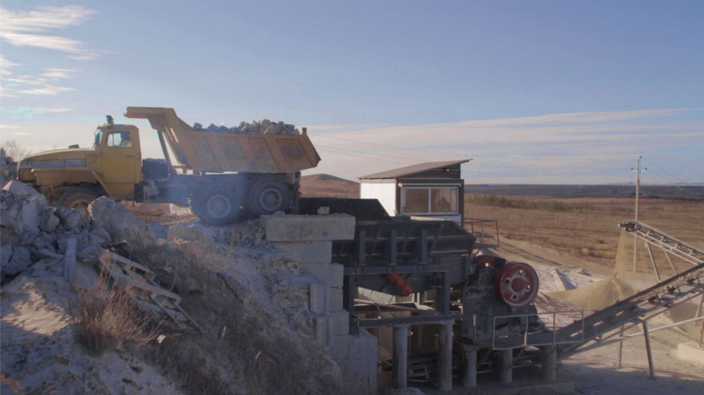 Производство щековых дробилок - МКЗ №1